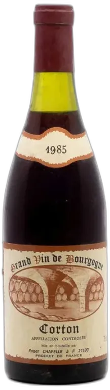 photo du vin Chapelle Roger Corton Grand Cru