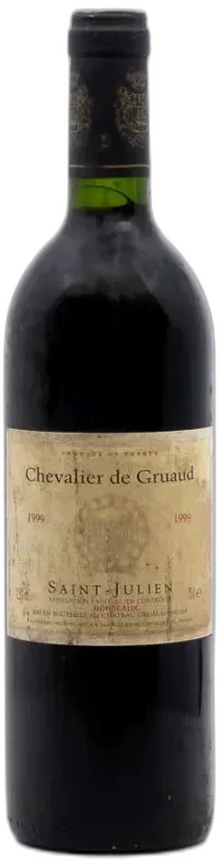 vue du vin Chevalier de Gruaud Larose