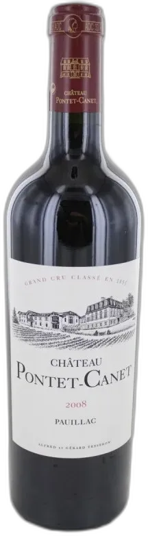 aperçu du vin Pontet Canet