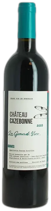 photos du vin Château Cazebonne le Grand Vin Graves Rouge 2022