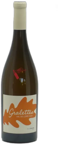 capture du vin Eric Chevalier Igp Val de Loire "les Gralettes" 2020