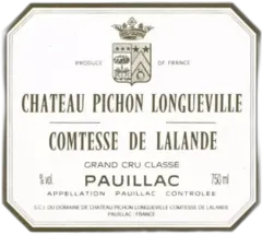 illustration du vin Château Pichon Longueville Comtesse de Lalande 2005