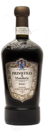 photo du vin Guarini Primitivo di Manduria