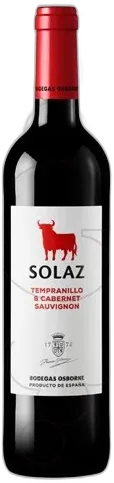capture du vin Solaz Tempranillo Cabernet