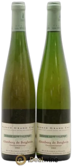 photo du vin Gewurztraminer Grand Cru Altenberg de Bergheim
