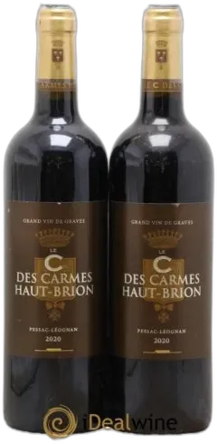 photos du vin Second Vin des Carmes Haut-Brion