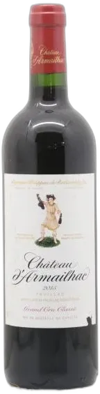 image du vin Château d’Armailhac Mouton Baron Philippe