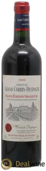 photo du vin Grand Corbin Despagne