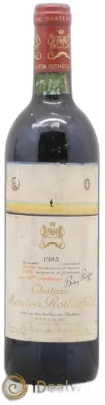 image du vin Château Mouton Rothschild