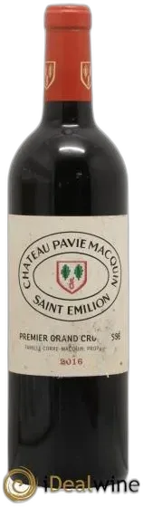 image du vin Pavie Macquin