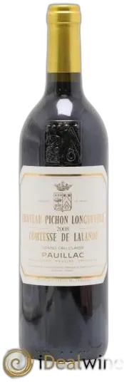 photo du vin Château Pichon Longueville Comtesse de Lalande