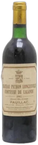 photo du vin Pichon Longueville Comtesse de Lalande
