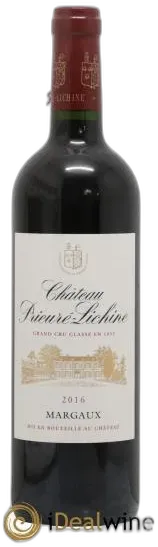 photo du vin Prieuré Lichine