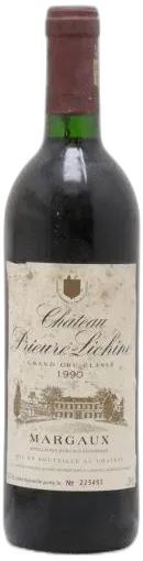 photo du vin Château Prieuré Lichine