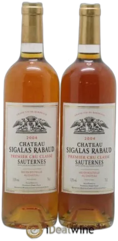 photo du vin Sigalas Rabaud