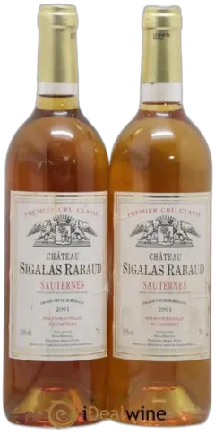 photo du vin Sigalas Rabaud