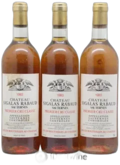 image du vin Château Sigalas Rabaud