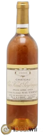 capture du vin Clos Haut-Peyraguey