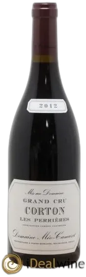 illustration du vin Corton les Perrières Méo-Camuzet