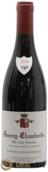 aperçu du vin Mes Cinq Terroirs