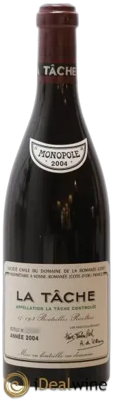 illustration du vin la Tâche