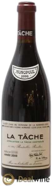 illustration du vin la Tâche