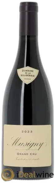 photo du vin Musigny Grand Cru la Vougeraie