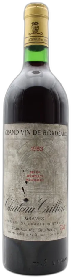 image du vin Château Trillon 1983