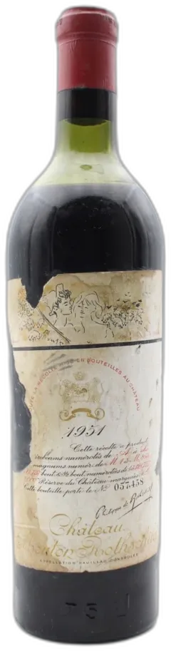 photo du vin Château Mouton Rothschild
