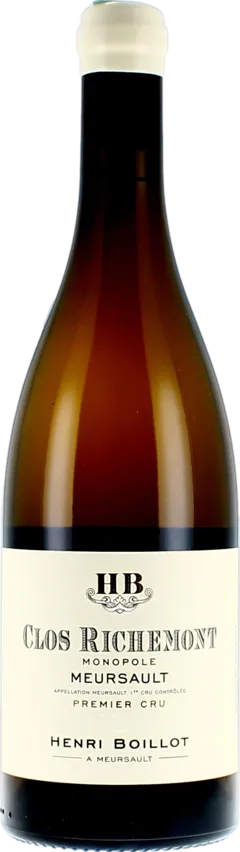 photos du vin Domaine Henri Boillot Meursault Premier Cru Clos Richemont Monopole 2023