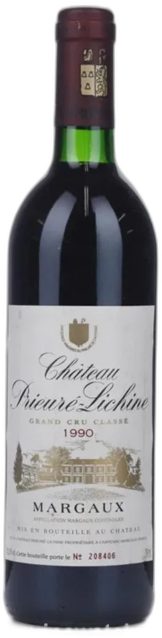 capture du vin Prieure Lichine