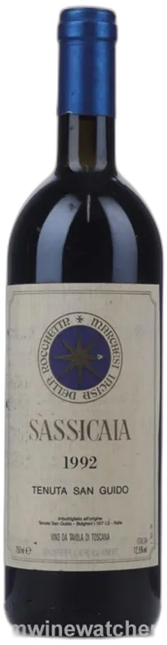 photos du vin Sassicaia