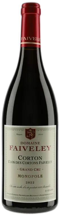 photo du vin Clos des Cortons Faiveley Monopole