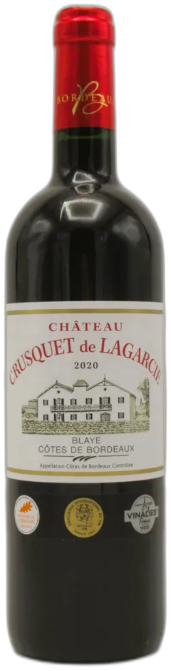 photo du vin Cotes de Blaye Chateau Crusquet de Lagarcie