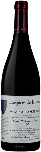 photo du vin Mazis-Chambertin Grand Cru