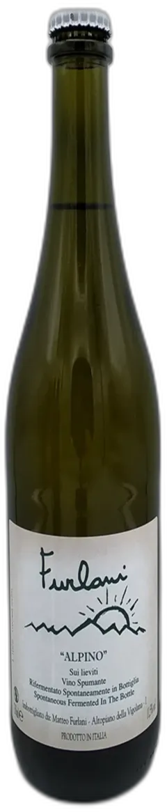 capture du vin Italie "Alpino" Pétillant Furlani