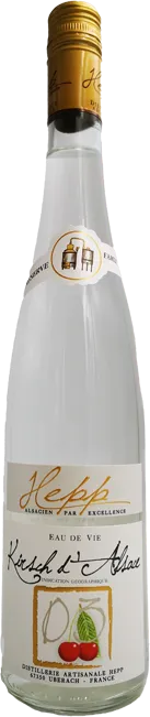 image du vin Eau de Vie Kirsch d’Alsace Hepp