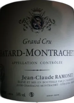 photo du vin Bâtard-Montrachet Grand Cru Ramonet
