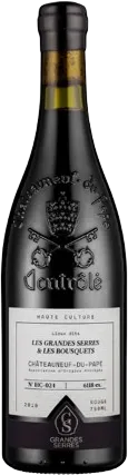 image du vin les Grandes Serres Châteauneuf-du-Pape Lieux Dits les Grandes Serres & les Bousquets Haute Culture