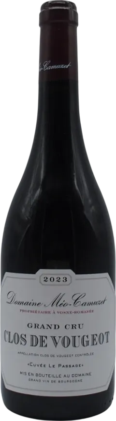 vue du vin Clos de Vougeot Grand Cru le Passage 2023
