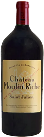 photo du vin Château Moulin Riche Saint-Julien Rouge Impériale 6 Litres d’Origine