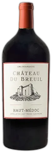 vue du vin Château du Breuil Haut-Médoc Cru Bourgeois Impériale 6 Litres d’Origine