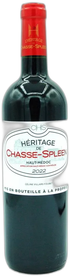 illustration du vin Héritage de Chasse Spleen
