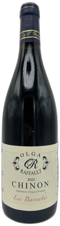 photo du vin Domaine Olga Raffault les Barnabes Chinon Rouge 2022 Pays de Loire France
