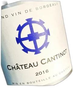 photo du vin Château Cantinot 2020 Bordeaux Château Cantinot