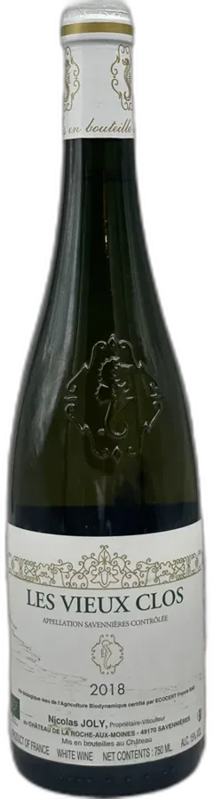illustration du vin Vignobles de la Coulée de Serrant les Vieux Clos 2018 Vin des Savennières