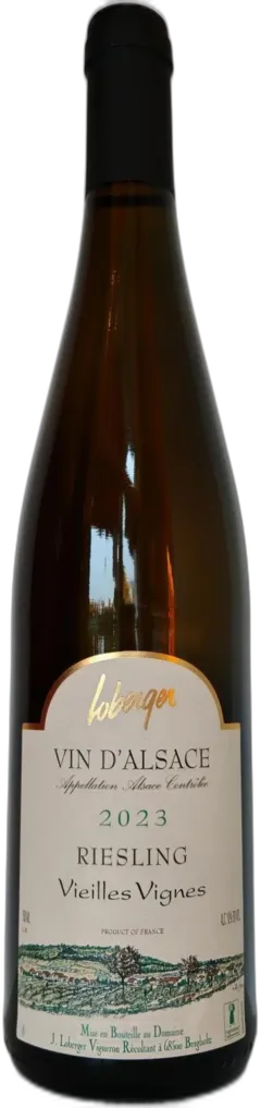photo du vin Riesling Vieilles Vignes Loberger a Biodynamie