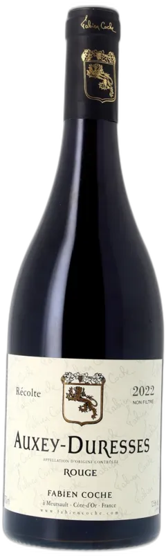 photo du vin Aoc Auxey-Duresses Rouge 2022 Fabien Coche