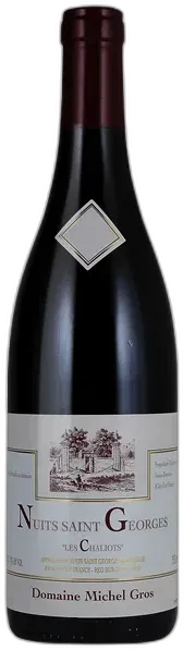 vue du vin Nuits-Saint-Georges les Chaliots 2023 Domaine Michel Gros