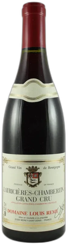 photo du vin Latricières-Chambertin